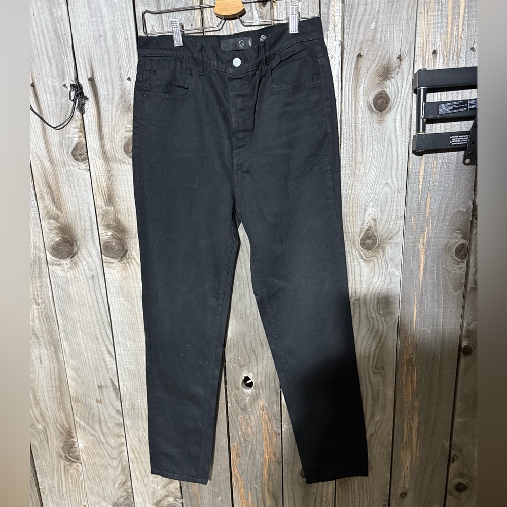 NWOT TAG Alexander Wang 003 Boy Fit jeans black fade - Picture 2 of 4